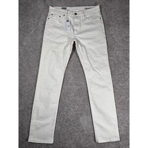 Southern‎ Tide Charleston Fit Jeans Mens 32x32 Ecru Denim Straight Leg Pants NEW